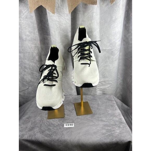On Cloud Cloudswift 3 Running Shoe Sneaker Ivory Black Mens Size US 11.5 - Picture 2 of 5